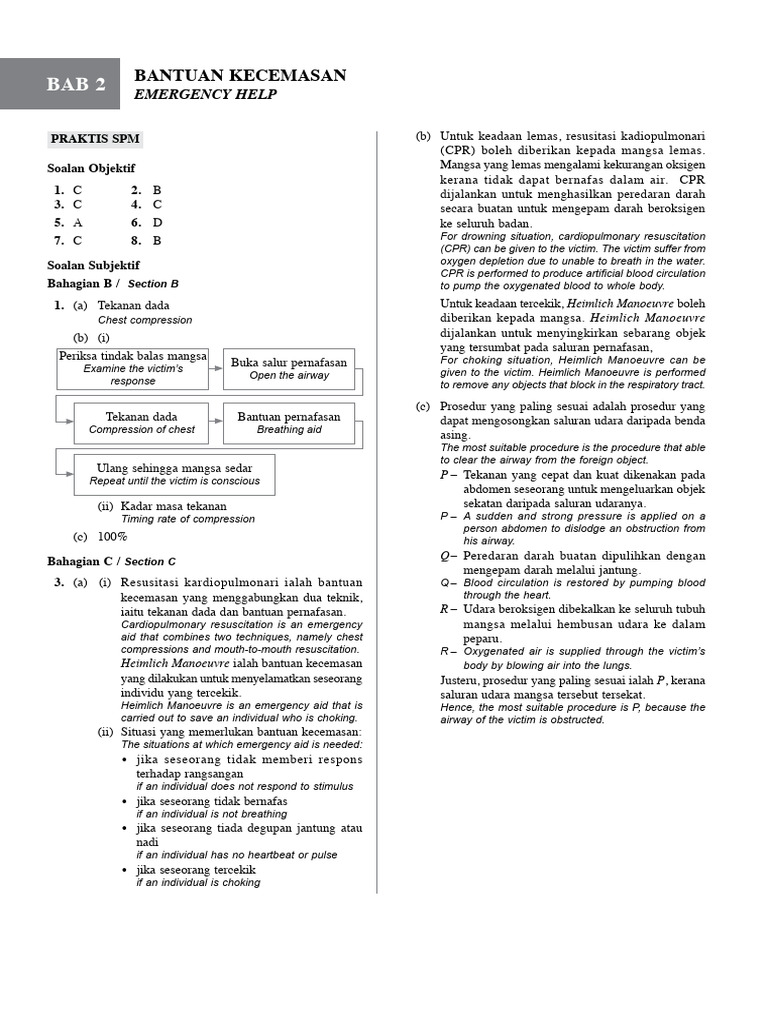 Jawapan Bab 2 | PDF
