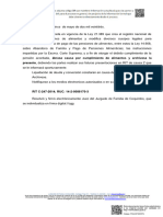 Presente, Debiendo Las Partes Realizar Sus Futuras Presentaciones en RIT de Causa Z Que