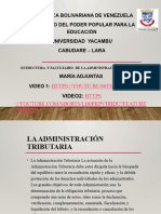 Derecho Tributario. Presentacion y Video. Maria Adjuntas
