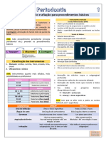 Instrumentação e Afiação para Procedimentos Básicos