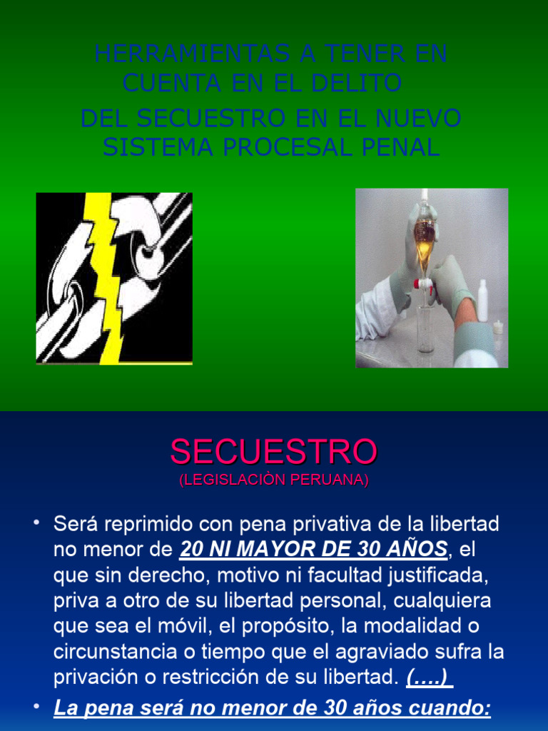 Herramientas para Investigar Secuestros | PDF | Secuestro | Castigos