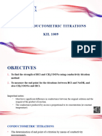 KF 5 - Conductimetric Titrations