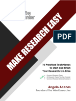 Make Research Easy 10 Practical Tips To Start and Finish Your Research On Time 3 Bonuses MxBzoBkDKGT30QeV