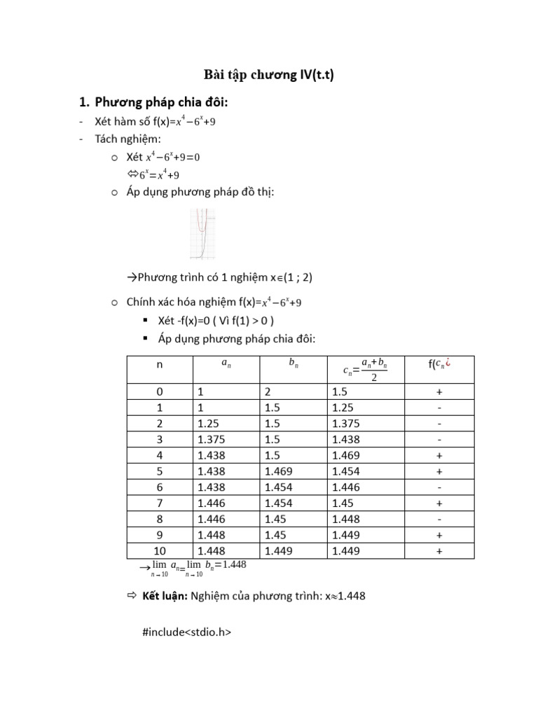 Bài tập chương IVtt | PDF