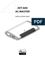Remotec - ZXT 600 - Users Manual 3417624