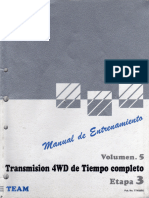 Transmision 4WD de Tiempo Completo