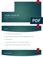 Trade Union II - Trade Union Ordinance