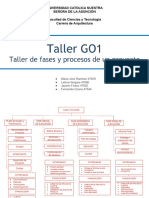 Taller GO1 - Grupo 1-Fases y Proyectos