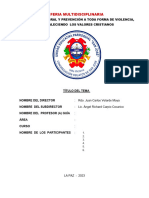 Formato Informe - Feria Multidiciplinaria