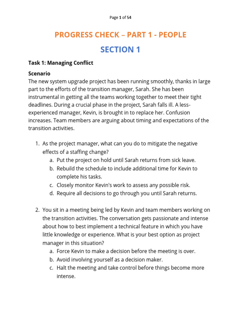 Managing Team Dynamics in Projects | PDF | Agile Software Development ...