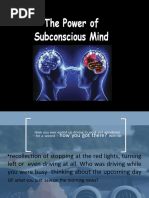 The Power of The Subconscious Mind | PDF