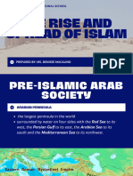 The Rise and Spread of Islam: Westfields International School