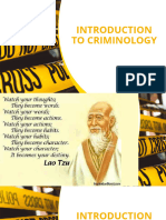 Demo Teaching Introduction To Criminology