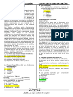 Simulacro de Ubicaciòn Ciencias e Ingenierias