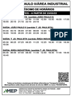 N24-JOÃO PAULO II-ÁREA INDUSTRIAL (Horário DU 23.03.2022)