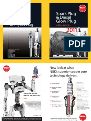 Ngk Spark Glow Plug Fittment Guide Car Motor Vehicle Manufacturers