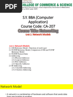 Unit 2 Network Model