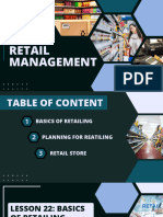 Unit 6 Retail Management