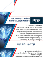 Kinh Doanh Quốc Tế - CHAPTER 9 - Entry Strategy