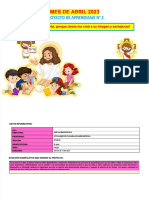 PDF 5 Aos Proyecto de Aprendizaje Mes de Abril - Compress
