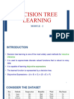 Module 3 Chap 3 Decision Tree Learning