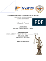 Informe de Proyecto: Universidad Cristiana Evangélica Nuevo Milenio