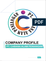 Profil Company PT. Cabana Alam Peniangan