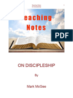 Teaching Notes On Discipleship