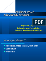 Farmkoterapi Kel - Khusus