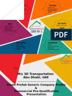 B-GPF Generic Profile & Commercial Pre-Qualification 3DTRANSPORTATION Mar24