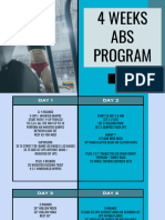 Abs Program Week 4