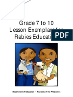 Grade 7 To 10 Rabies Lesson Plans Math
