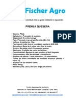 Prensa Quesera (Pq-6)