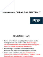 Kebutuhan Cairan Dan Elektrolit