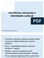 Espaço Poder e Território Nacionais