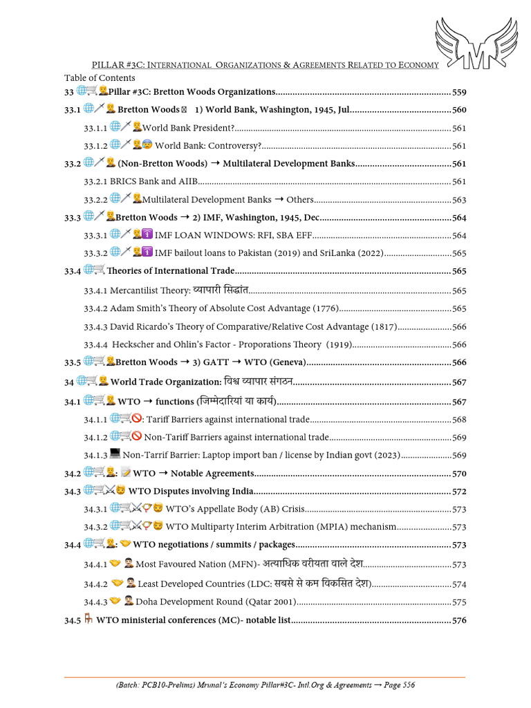 WTO and Global Trade Agreements Overview | PDF | Most Favoured Nation ...