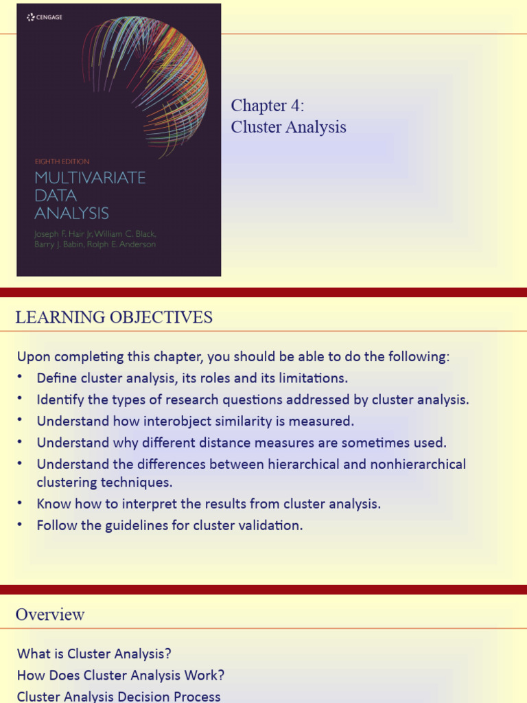 Limitations of Cluster Analysis | PDF | Cluster Analysis | Outlier