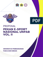 Proposal Pekan E-Sport Nasional