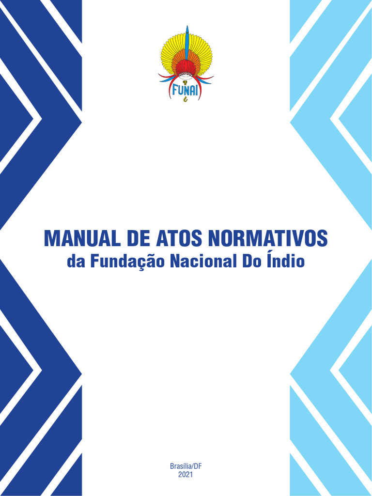 Manual de Atos Normativos da FUNAI | PDF | Caixa alta e caixa baixa ...