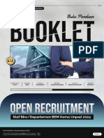 Booklet Open Recruitment Staf Biro Departemen BEM Kema Unpad 2024