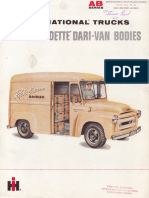 International Metroette Dari-Vans Milk Delivery Van (1963) Brochure