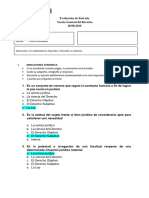 Evaluacion de Entrada