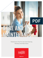 Milgard Care and Maintenance Guide