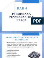 3 Permintaan, Penawaran Dan Harga (Bab 4)