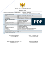 Dokumen Evaluasi Kinerja Pegawai Periode: Akhir Pemerintah Kab. Maluku Barat Daya Periode Penilaian: 1 Januari SD 31 Desember Tahun 2023