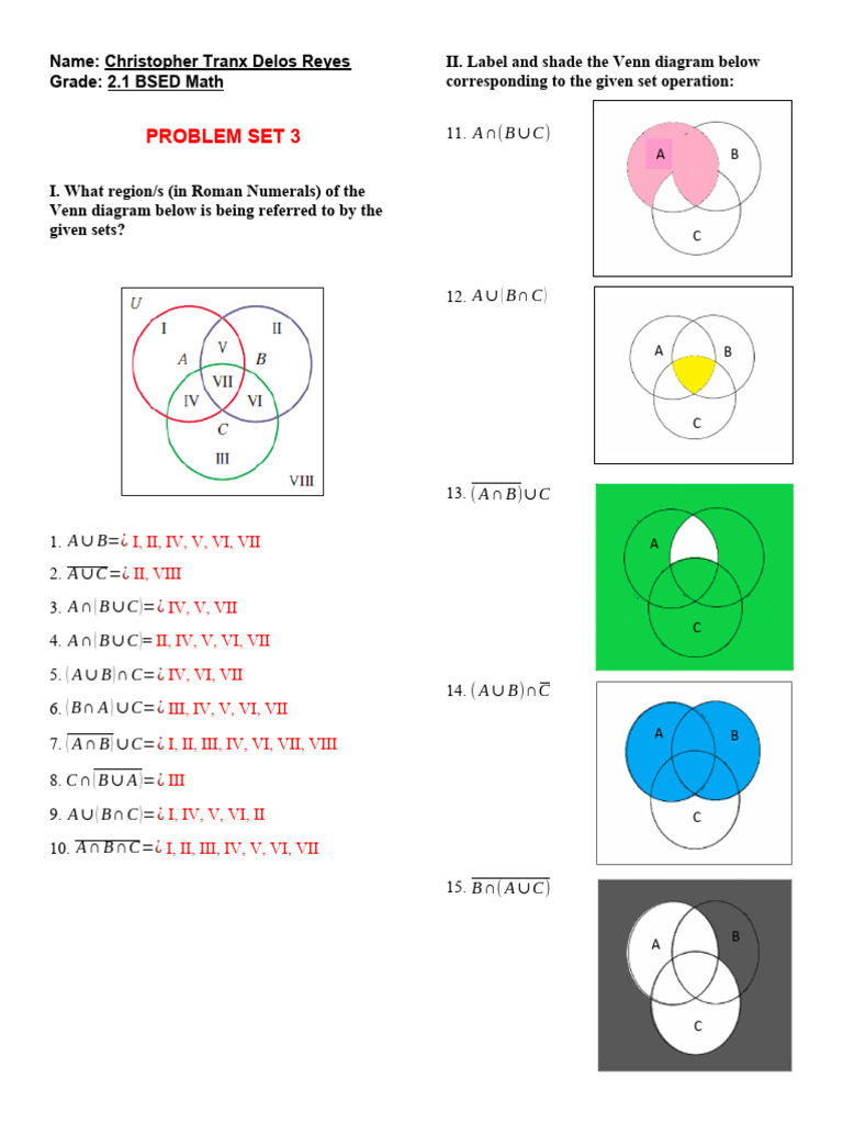 Math Problem Set for BSED Students | PDF | Caffeinated Drinks | Soft Drink