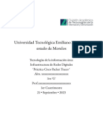 Actividad 1. Unidad 2. Investigación de Los Modelos TCP - IP y OSI en Acción