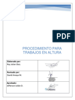 PR-OPER - IPCO - 002 Procedimiento para Trabajo en Altura