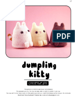 Dumpling Kitty Crochet