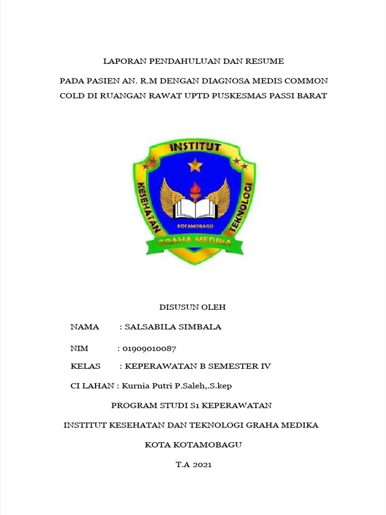 LP Common Cold | PDF | Sains & Matematika